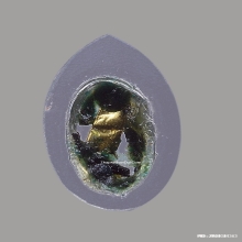 สีผึ้งหลวงพ่อทาบ วัดกระบกขึ้นผึ้ง ฝังตะกรุดทองคำ