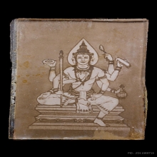 รูปถ่ายพระพรหมสี่หน้า วัดดอนยานนาวา รุ่นแรก ปี 2508