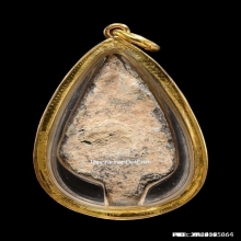 พระนางพญา กรุวัดใหญ่ พิมพ์หน้าเล็ก เนื้อชินเงิน