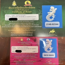 “จิ้งจกมหาเสน่ห์3หางติดรางวัล2งาน”หลวงปู่หน่าย บ้านแจ้ง