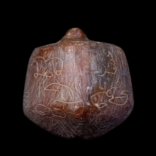 พญาเต่าเรือนหินสบู่ขนาดห้อยคอหลวงพ่อสนิท