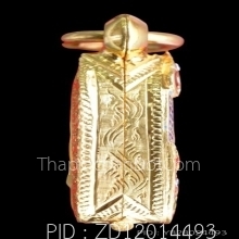 ตลับทองใส่พระชัยวัฒน์หรือพระขนาดเล็ก
