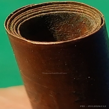 ตะกรุด ลพ.ย้อย วัดอัมพวัน ยาว 4 นิ้ว เห็นรอยจารชัดเจน