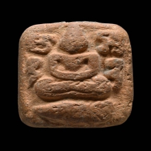 พระหลวงพ่อปาน วัดบางนมโค พิมพ์ขี่ปลาหมอ