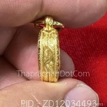 ตลับทองใส่พระปรกมะขามหรือพระขนาดเล็ก