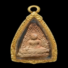 พระชินราช เนื้อดิน รุ่นแรกหลัง ฟ. ลึก หลวงปู่เฟื่อง 