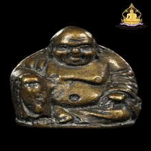 รูปหล่อพระสังกัจจายน์ วัดชิโนรสปี2512 ลป.สุข ปลุกเสกเนื้อจัด