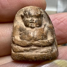 พระสังกัจจายน์พ่อพูน วัดใหม่ปิ่นเกลียวดินขุยปูหลังจารย์หายาก