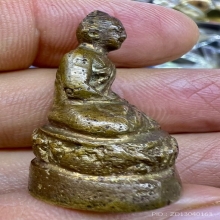 กริ่งผมหวี วัดมกุฎฯ 2478 เนื้อแดง บัวฐานสูง สวยเดิมๆหายาก