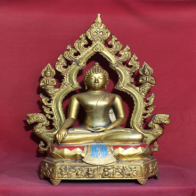 พระพุทธมงคลรัตนภูมิพัฒนมหามุนี (หลวงพ่อดำUSA) หน้าตัก12นิ้ว