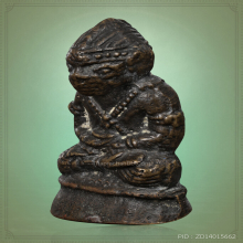 หนุมานหล่อโบราณ ปี 17 หลวงปู่เม้า วัดสี่เหลี่ยม จ.บุรีรัมย์