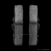 พระขุนแผน บล็อกสอง พิมพ์ใหญ่ เนื้อว่านไพรดำ หลวงปู่ทิม 