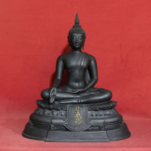 พระบูชา ภปร ๒๕๐๘ วัดบวรนิเวศวิหาร หน้าตัก 9 นิ้ว บล็อกแรก