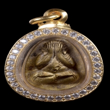 พระปิดตาสมปรารถนา สร้างน้อย 1 ใน 600องค์ หลวงปู่หมุน ปี2543