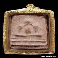 พระปิดตากรุวัดโพธิ์บางปะอิน จ.อยุธยา พิมพ์ทรงเม่น ปี2450