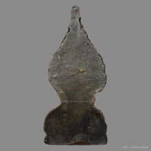 ยอดขุนพลสมัยลพบุรี เนื้อสำริด