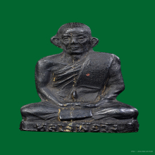 รูปเหมือนปั๊มรุ่นแรก ครูบาวัง วัดบ้านเด่น จ.ตาก ปี 2506