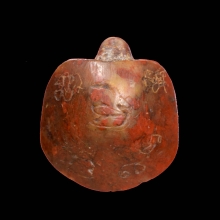 พญาเต่าเรือนหินสบู่ขนาดห้อยคอหลวงพ่อสนิท