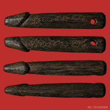 >>>..,ปลัดขิกหลวงพ่อบุศย์ วัดพรหมวิหาร ไม้คูณ 2แถว ยุคต้น