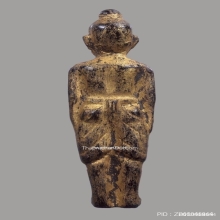 กุมารทองไม้แกะหลวงพ่อเต๋ วัดสามง่าม