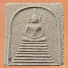 พระสมเด็จ ลพ.กวย เนื้อผงน้ำมัน เนื้อจัดมาก