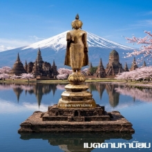 พระพุทธรูปไม้มงคลแกะ สมัยอยุธยา ราชวงศ์บ้านพลูหลวง