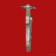 เหรียญโล่ห์หลวงพ่อพรหม วัดช่องแค เนื้อเงิน