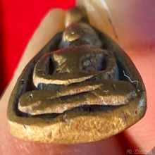 หลวงพ่อเงิน จอบเล็กพิมพ์แข้งติด