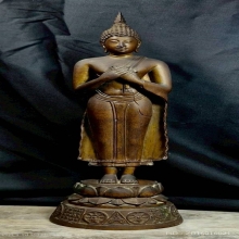 พระบูชาปางรำพึง  ปี2519  หลวงพ่อแพ วัดพิกุลทอง สิงห์บุรี