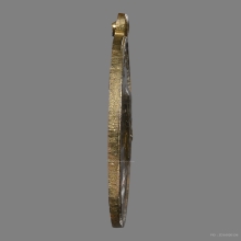 เหรียญหลวงพ่อทองศุข ออกวัดมฤคฯ เนื้อฝาบาตร