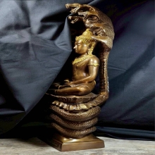 พระบูชาปางนาคปรก 2ถอด หลวงพ่อแพ วัดพิกุลทอง สิงห์บุรี