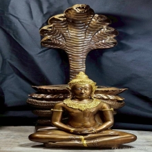 พระบูชาปางนาคปรก 2ถอด หลวงพ่อแพ วัดพิกุลทอง สิงห์บุรี