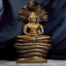 พระบูชาปางนาคปรก 2ถอด หลวงพ่อแพ วัดพิกุลทอง สิงห์บุรี