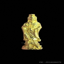 รูปหล่อพิมพ์เล็ก เจ้าแม่กวนอิม หลวงปู่โต๊ะ ปี2517 (1 ใน 500)