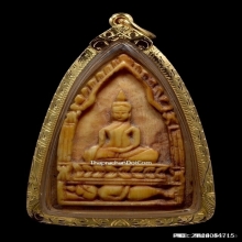 พระพุทธงาแกะหลวงพ่อเดิม วัดหนองโพ