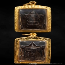 พญาเต่าเลื่อน (เรือน) ไม้พญางิ้วดำ หลวงปู่หน่าย วัดบ้านแจ้ง