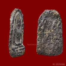 พระซุ้มกอ พิมพ์กลาง เนื้อชินเงิน กรุลานทุ่งเศรษฐี  กำแพงเพชร