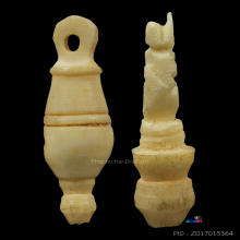 ดอกจำปี พระสีวลีงาแกะ อ.ฝั้น อาจาโร กล่องเดิมครบๆ