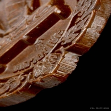 พระเหรียญฉลองพัดยศใหญ่ เนื้อทองแดง หลวงปู่โต๊ะ