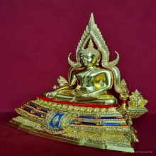 พระบูชาหลวงพ่อชินราช 9 นิ้ว รุ่นเสาร์ 5 ลงรักปิดทอง ปี2554