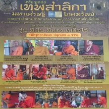 เหรียญเทพสาริกา มหาเศรษฐี โภคทรัพย์ ปี 60