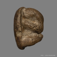 พระปิดตาหลวงปู่เปีย วัดค้างคาว พิมพ์ใหญ่หลังจาร