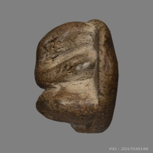 พระปิดตาหลวงปู่เปีย วัดค้างคาว พิมพ์ใหญ่หลังจาร