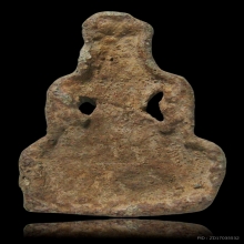 พระร่วงนั่งทรงเครื่อง สนิมแดง กรุวัดพระศรีฯ ลพบุรี