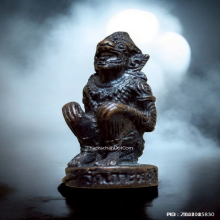 หนุมานแผลงฤทธิ์รุ่นแรก หลวงพ่อเกตุ วัดเกาะหลัก ปี 33