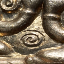 ปิดตาพังพระกาฬ รุ่นแรกปี32 เคราสั้น บล็อคทองคำ