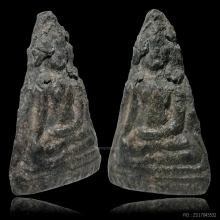 พระกำแพงท่ามะปรางค์ เนื้อชินเงิน