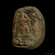 พระกรุวัดจุฬามณี พิมพ์หน้าฤาษีบัวม้วน หลังนางนิยมสุด