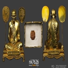  หลวงพ่อเงิน บางคลาน พิจิตร เนื้อทองเหลืองขัดเงา