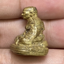 รูปหล่อโบราณหลวงพ่อจง พุทฺธสโร วัดหน้าต่างนอก ปี2499 (2แถว)